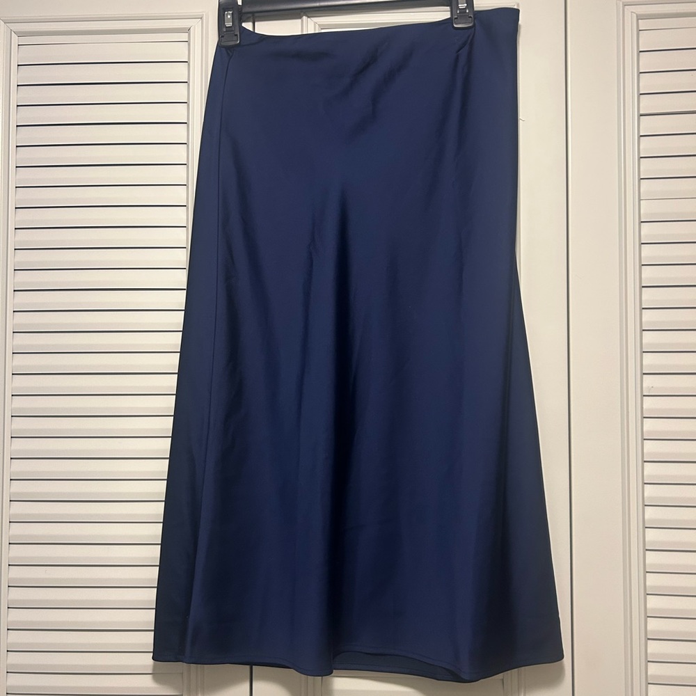 J Crew Factory Navy Blue Women's Skirt
